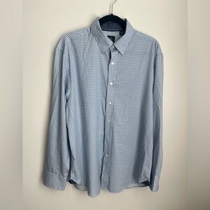 Michael Strahan Slim Fit Dress Shirt L